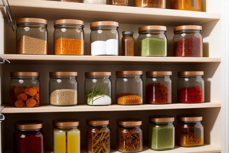 Clear Bins for Organizing Your Pantry