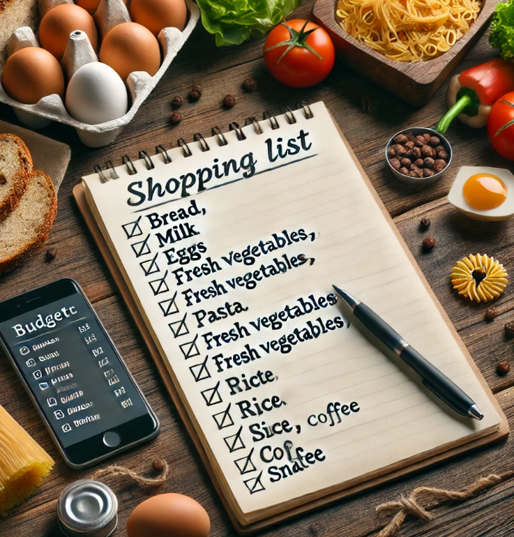 Make a Detailed Shopping List